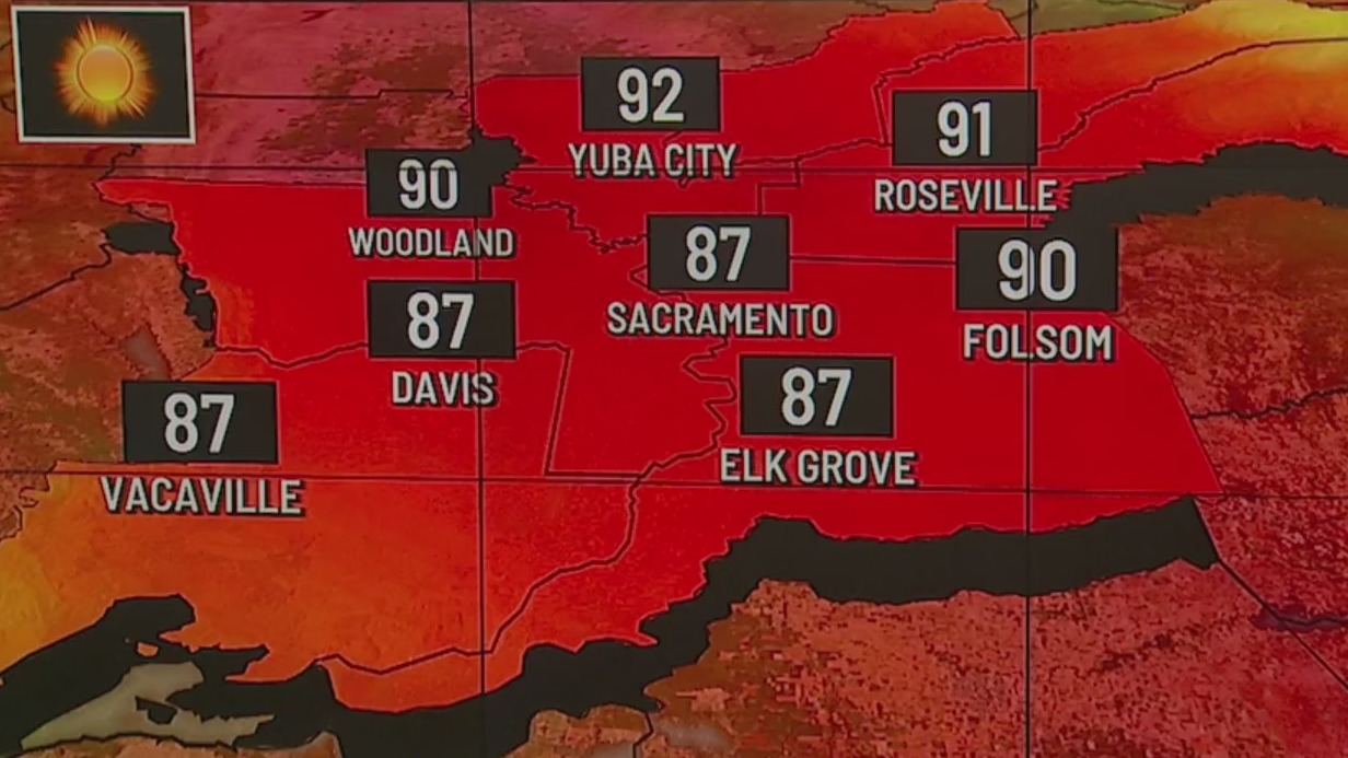 Breezy conditions keep Sacramento area cool before triple digit highs ...