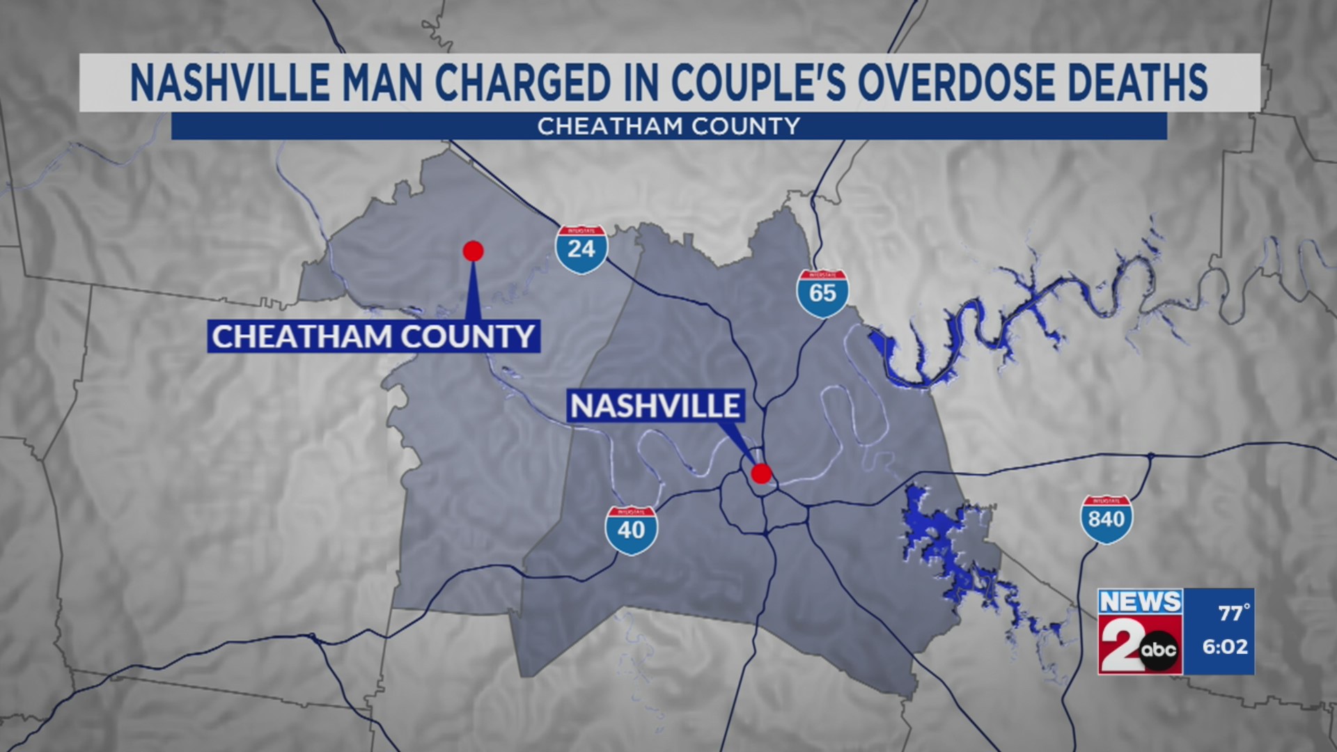 Nashville, TN man charged in couple’s overdose deaths – WKRN News 2