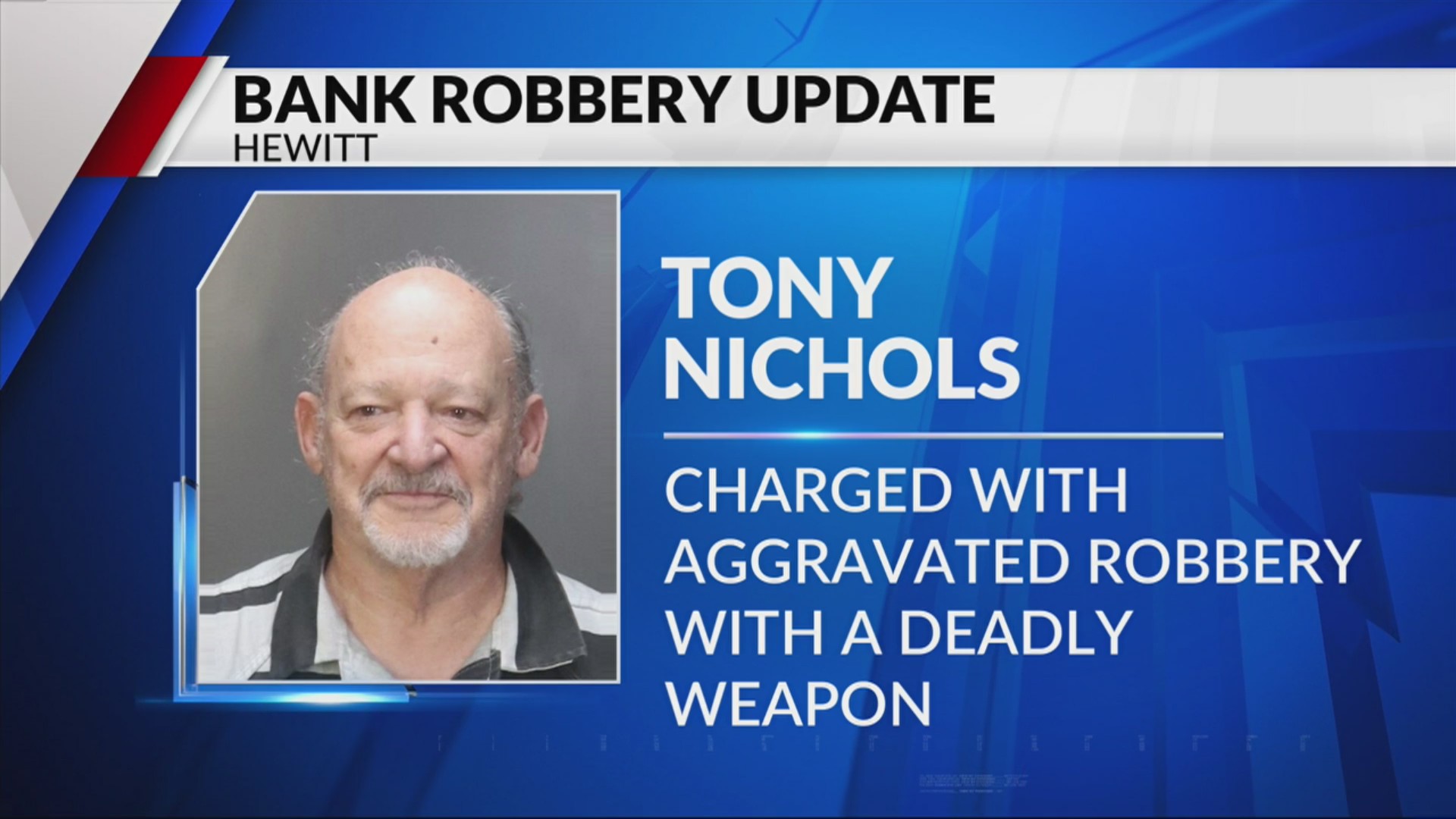 Elderly man arrested in Waco bank robbery – KWKT – FOX 44