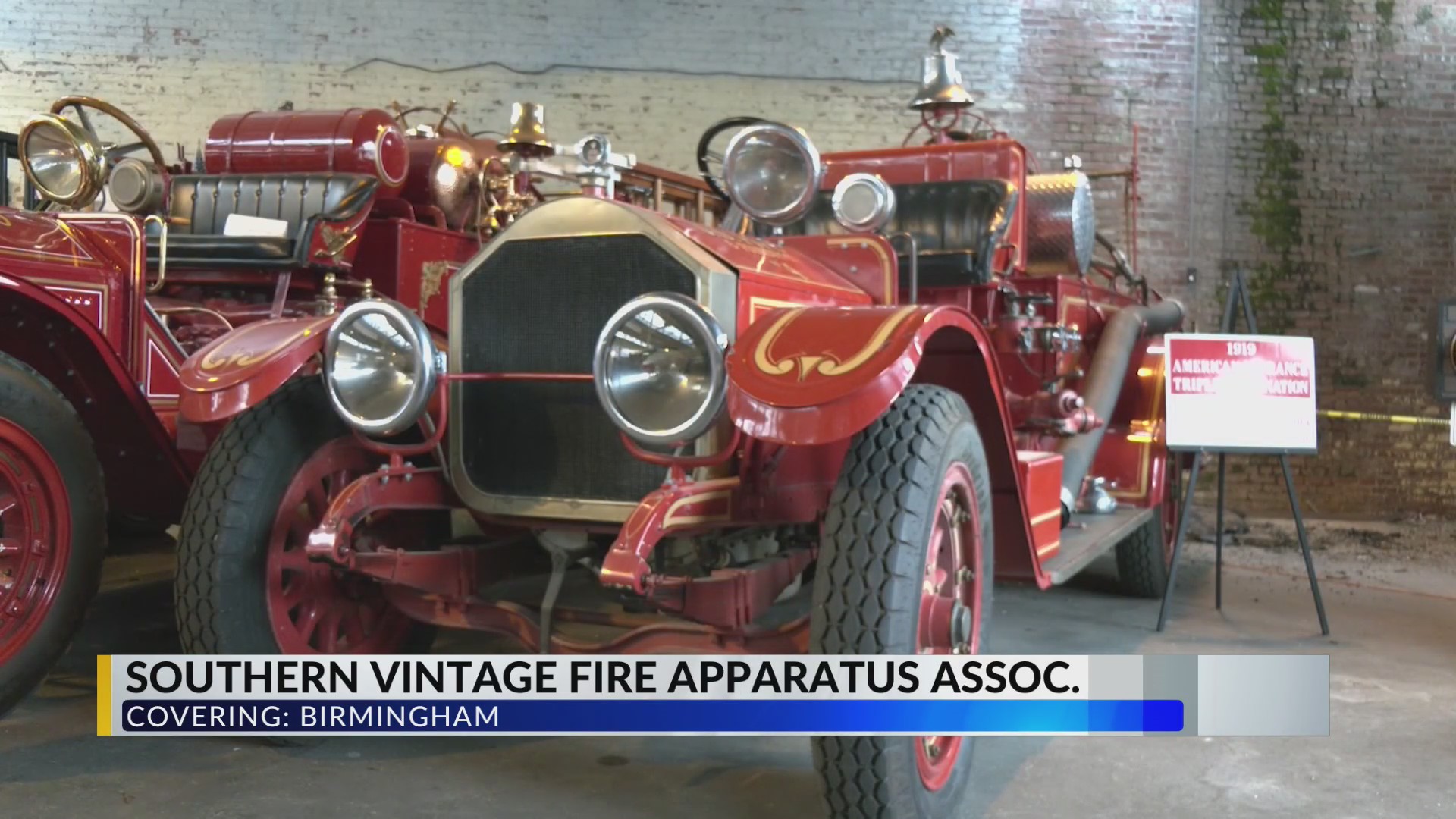 Birmingham fire museum displaying antique fire equipment from as far ...