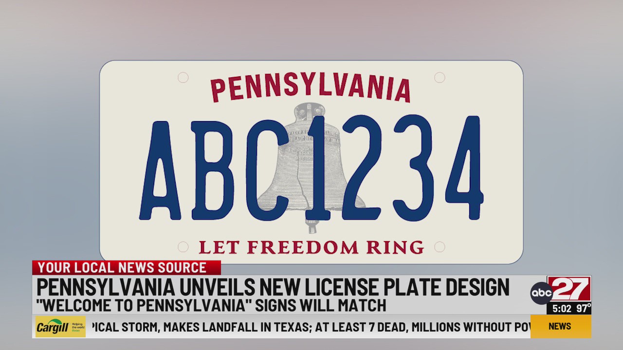 Pa Sign Accessory Changes coming to Pennsylvania highway welcome signs & license plates ...