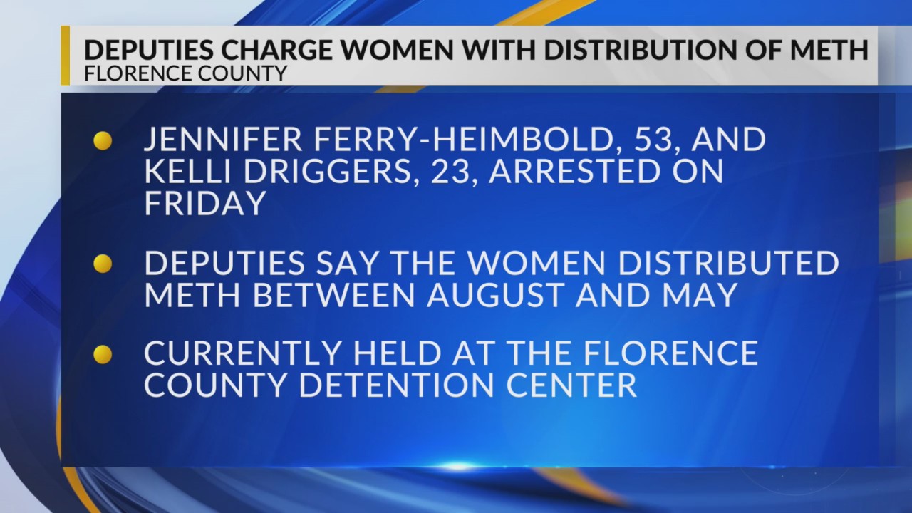 2 women arrested in Florence County sold meth to informant, deputies ...