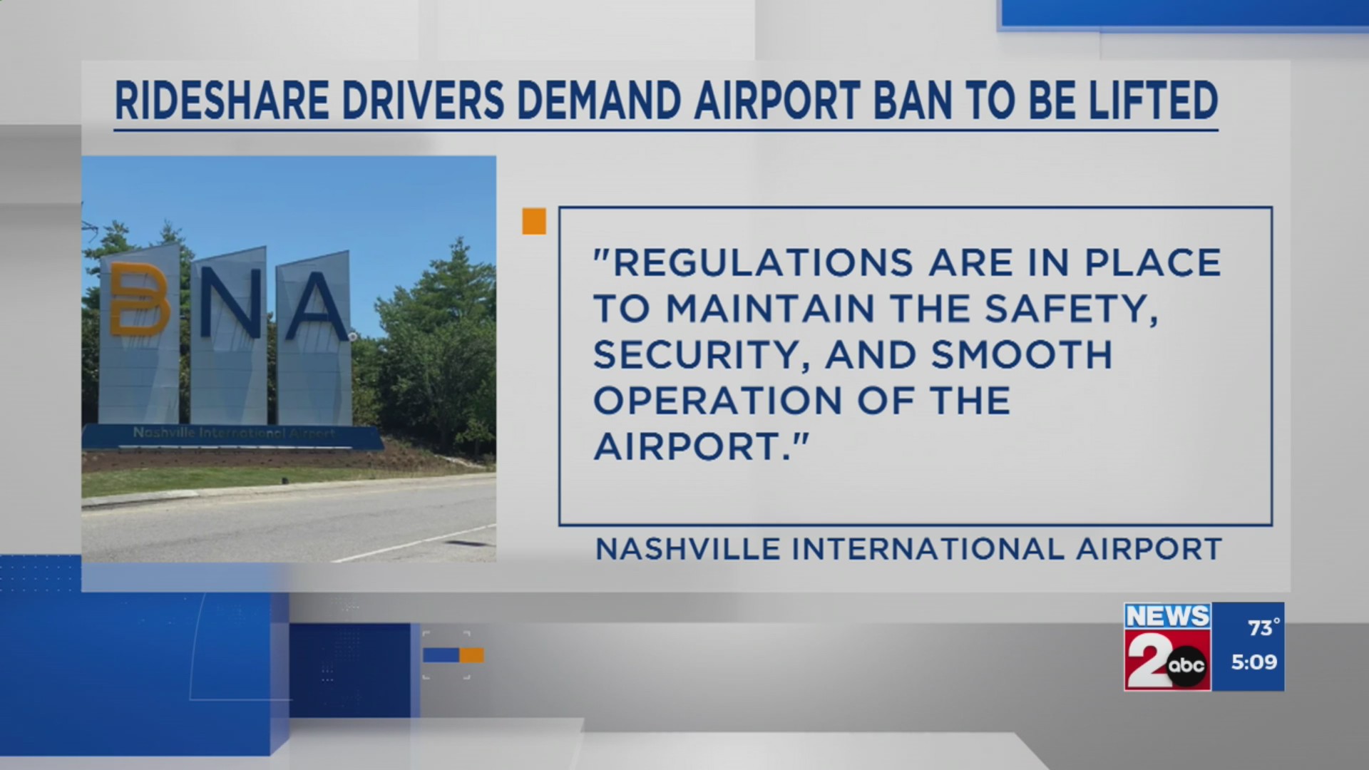 Rideshare drivers demand airport ban to be lifted – WKRN News 2