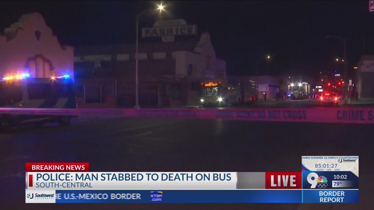 Man stabbed, killed after altercation in Sun Metro bus – KTSM 9 News
