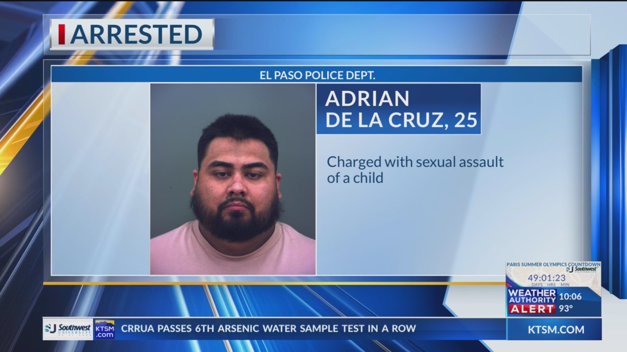 Man arrested for allegedly sexually assaulting of a child – KTSM 9 News