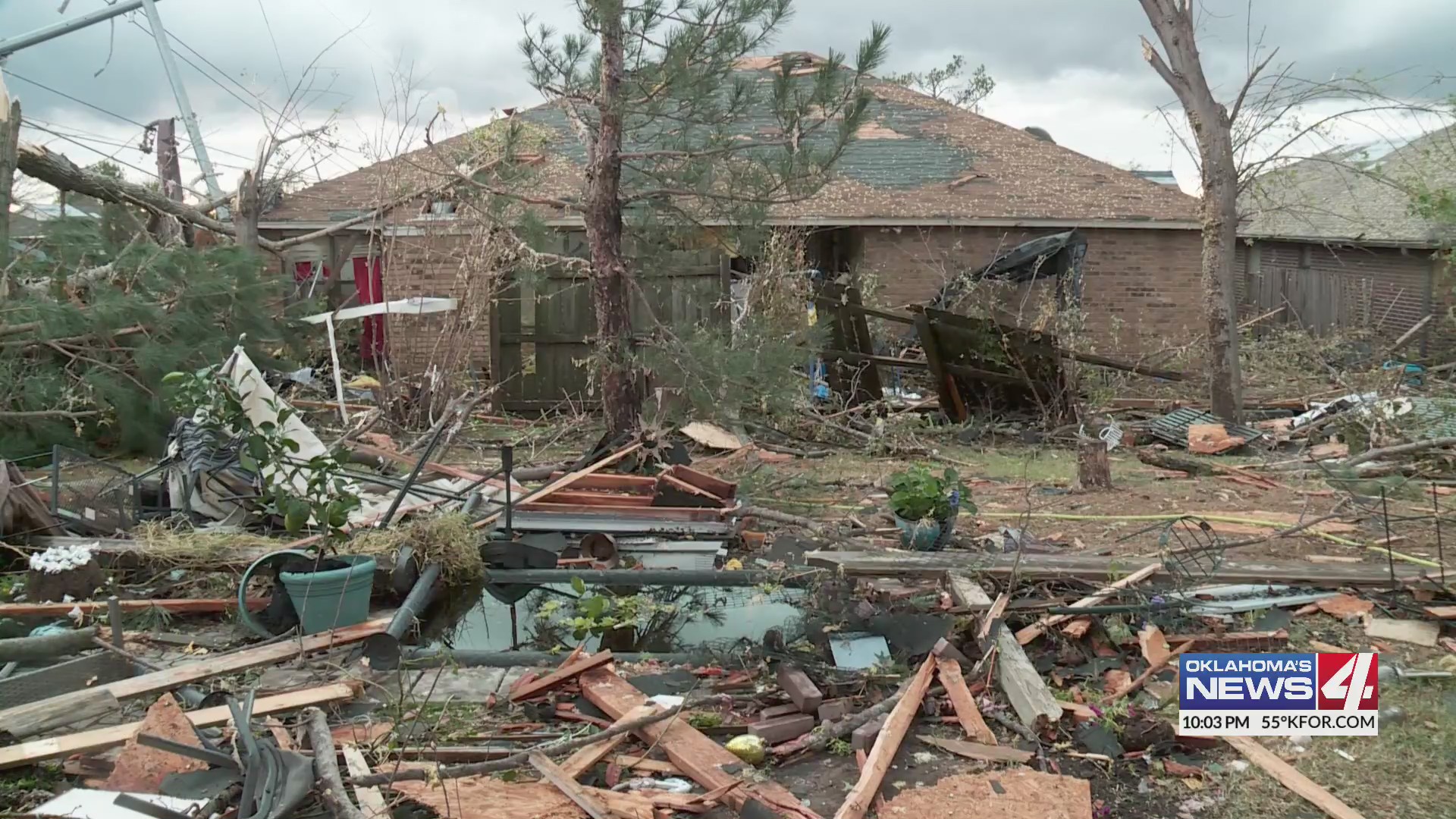 Couple still sorting through damage days later – KFOR.com Oklahoma City