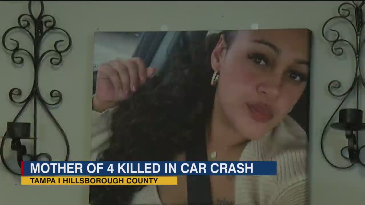 A Tampa mother of four killed in a high-speed crash – WFLA