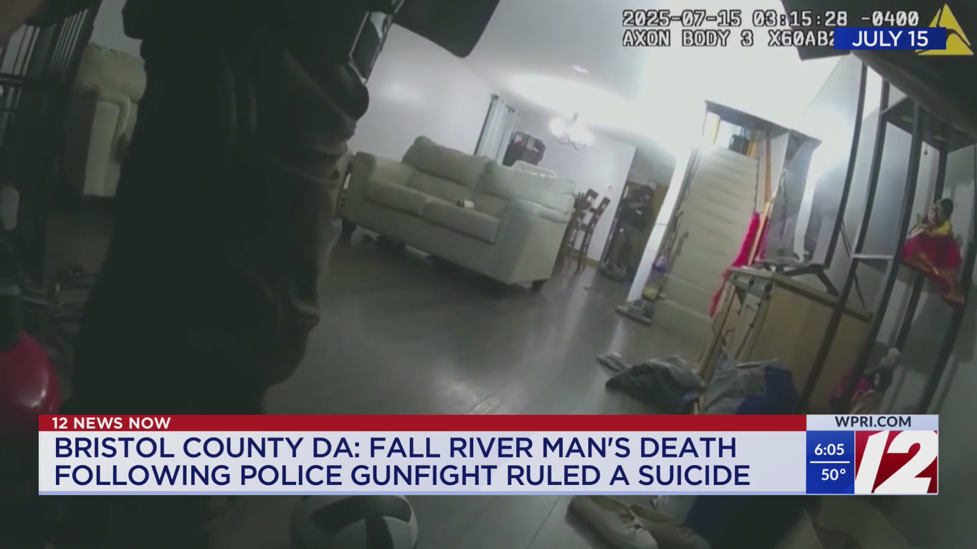 Man in Fall River police standoff died of self-inflicted gunshot wound ...