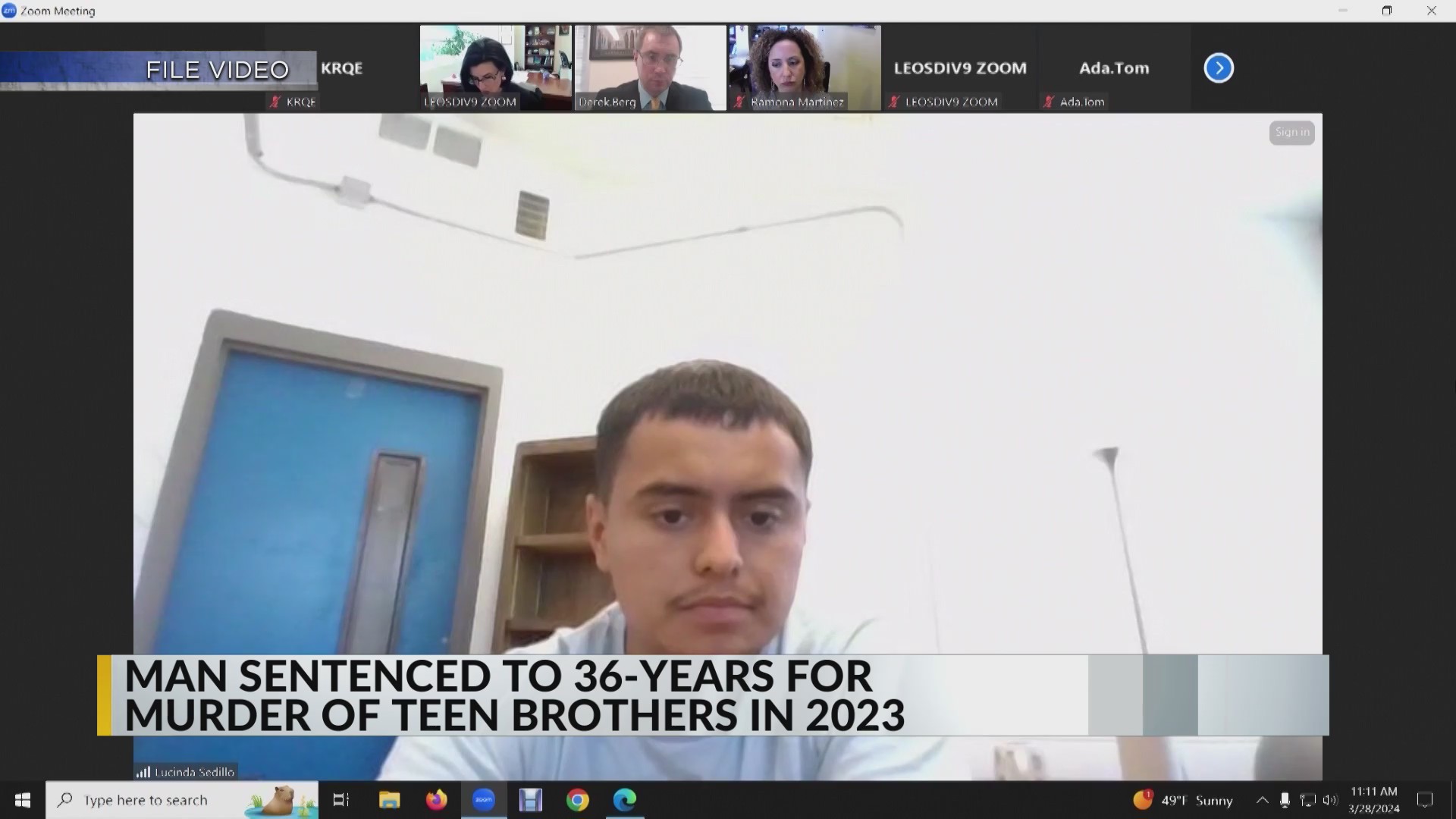 Albuquerque man sentenced for the 2023 murder of two brothers – KRQE ...