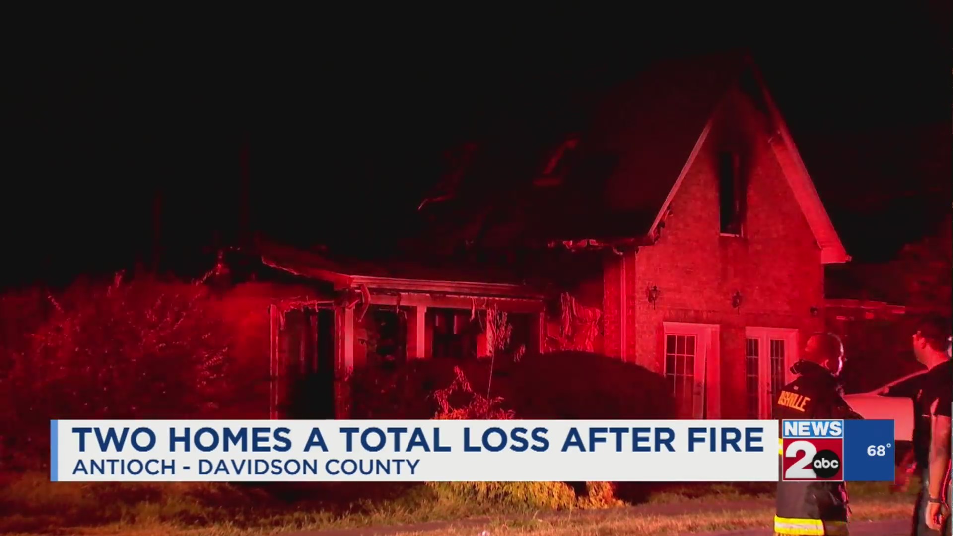 Two Antioch homes a total loss after fire – WKRN News 2