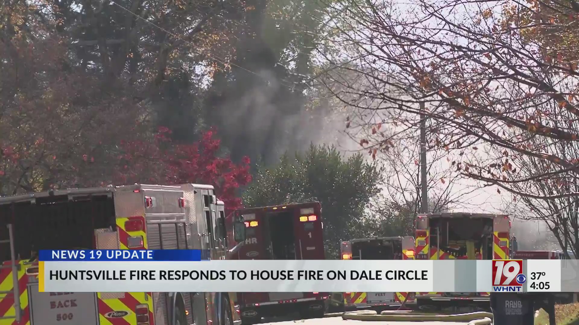 Huntsville Fire Responds To House Fire On Dale Circle | December 3 ...