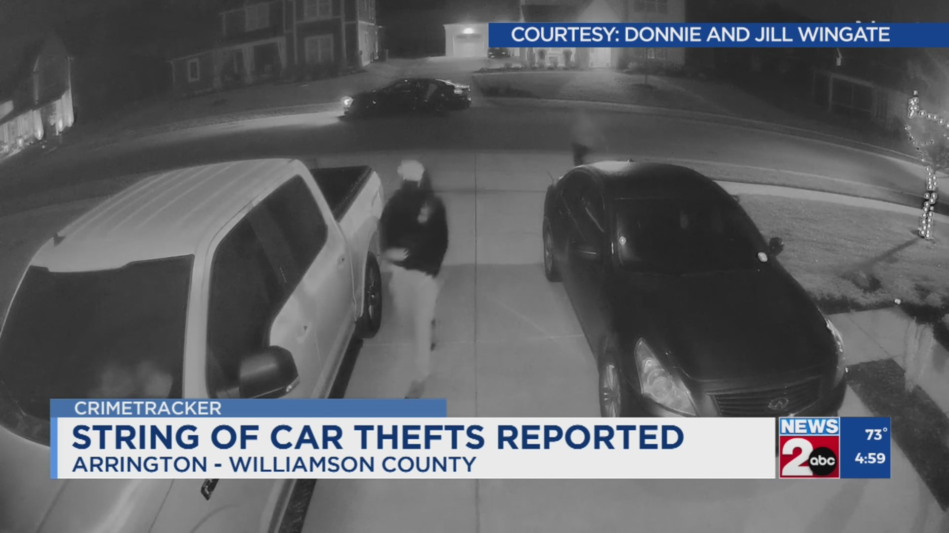 String of car thefts reported in Williamson County – WKRN News 2