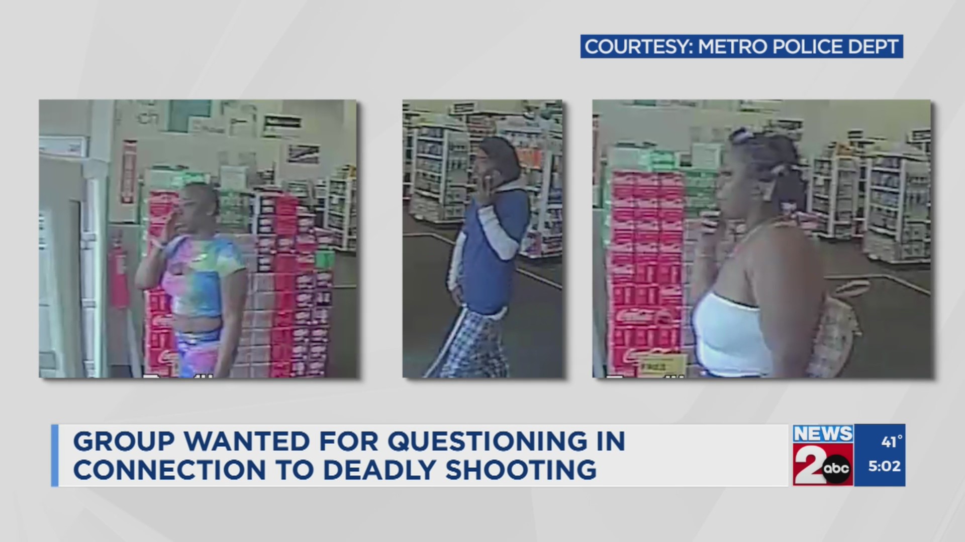 3 wanted for questioning in connection with 2024 shooting – WKRN News 2