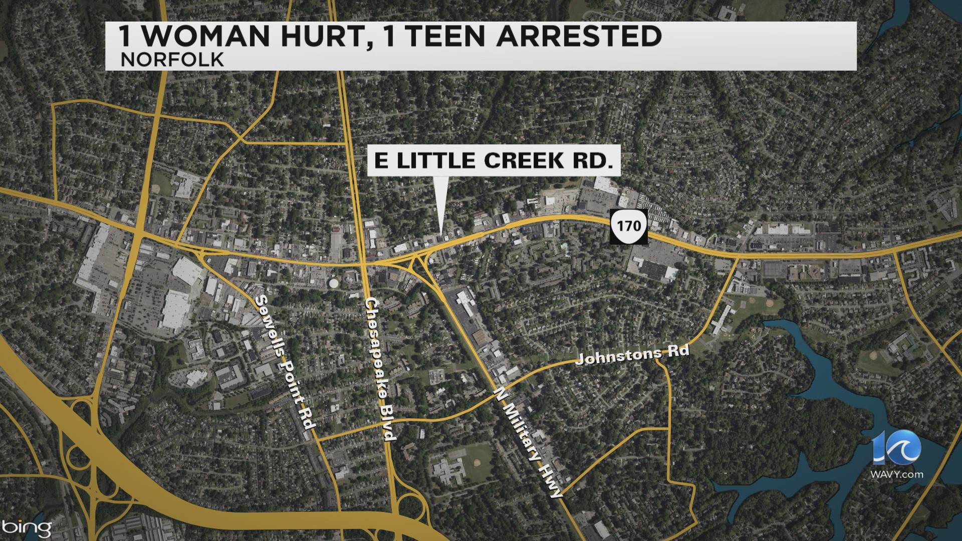 Police: Woman shot on E. Little Creek Road in Norfolk – WAVY.com