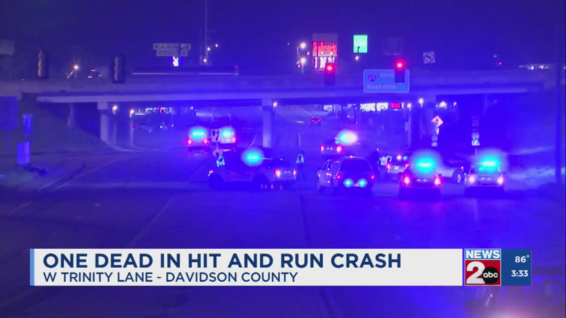 One dead in hit and run crash in Davidson County – WKRN News 2