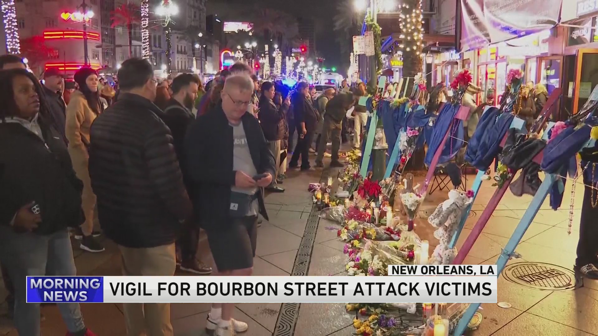 New Orleans mourns victims of truck attack with tearful vigil and ...
