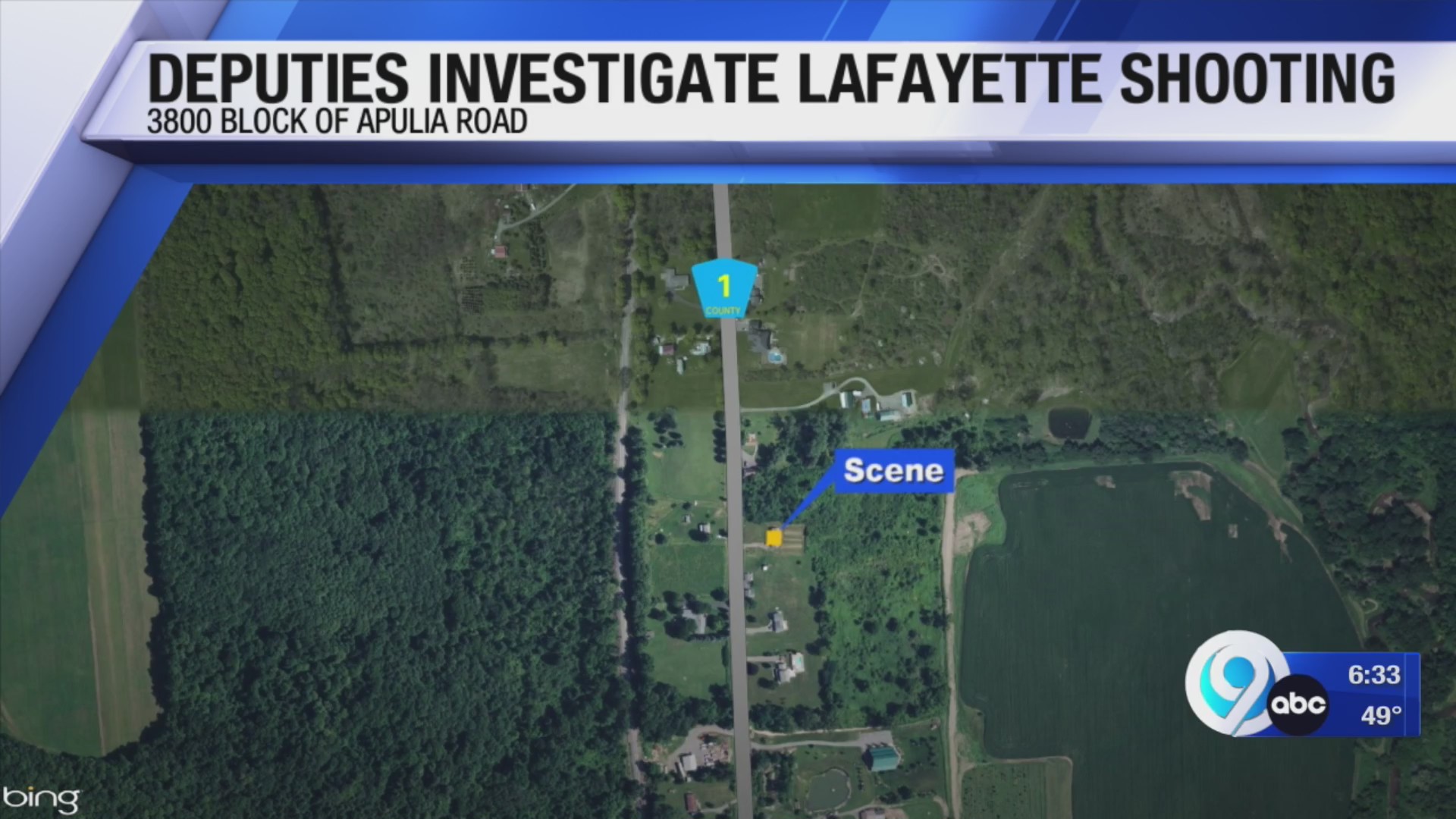 Deputies investigate LaFayette shooting – WSYR