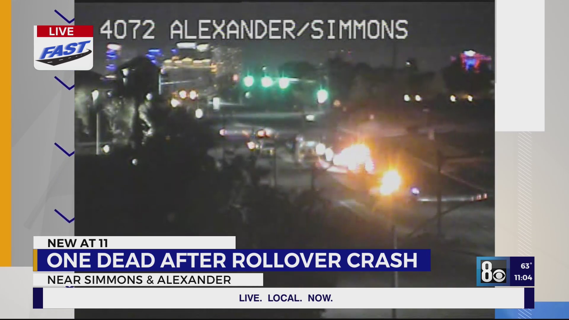 Woman killed in rollover crash in North Las Vegas – KLAS
