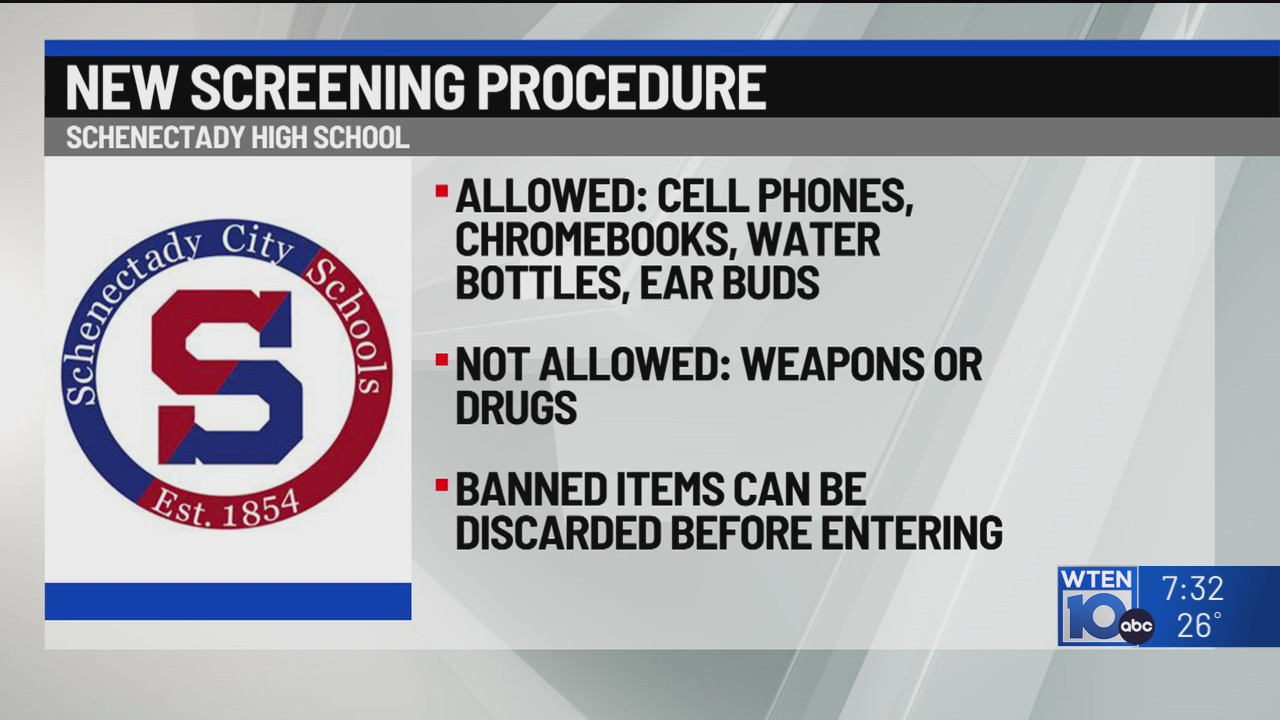 New screening procedure at Schenectady schools – NEWS10 ABC