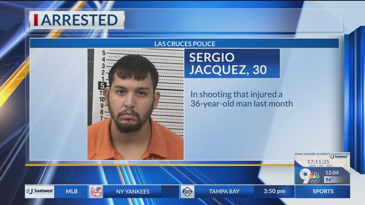 Man arrested in connection to a shooting in Las Cruces – KTSM 9 News