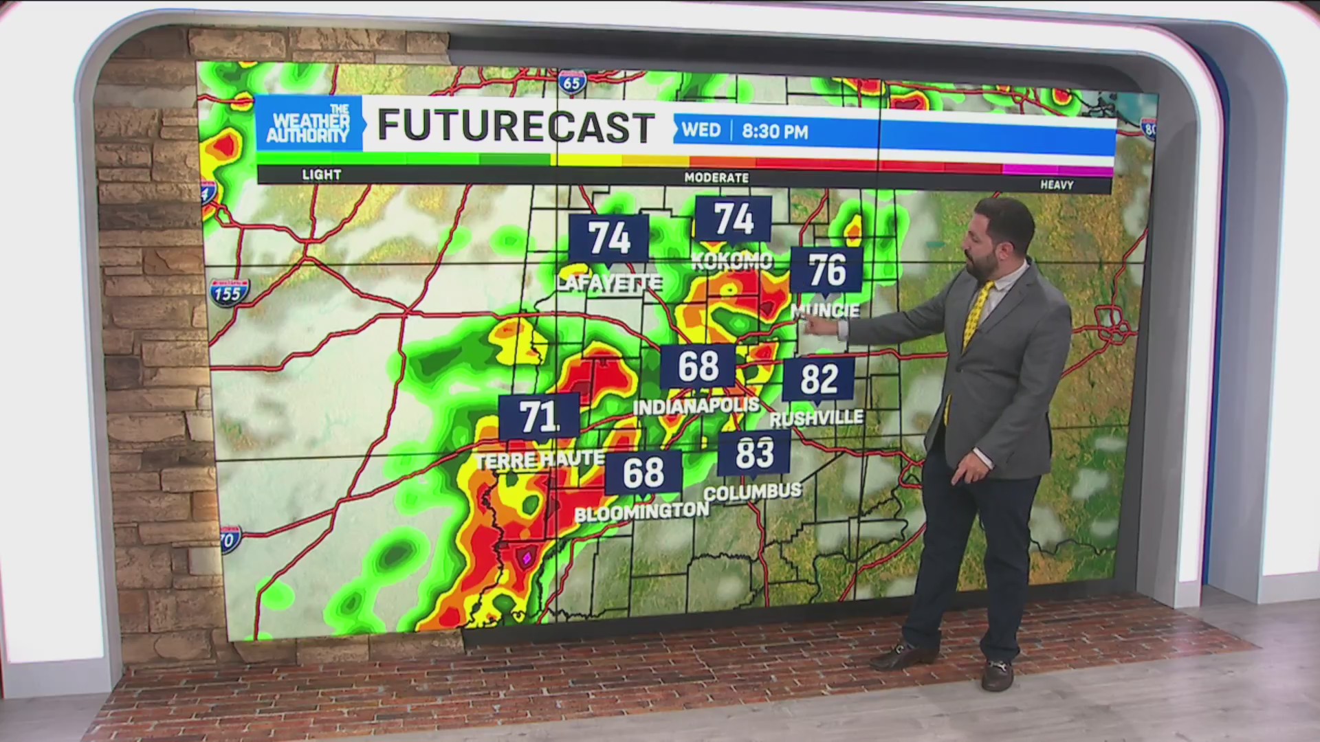 Warm, humid and rainy at times this week in central Indiana – Fox 59