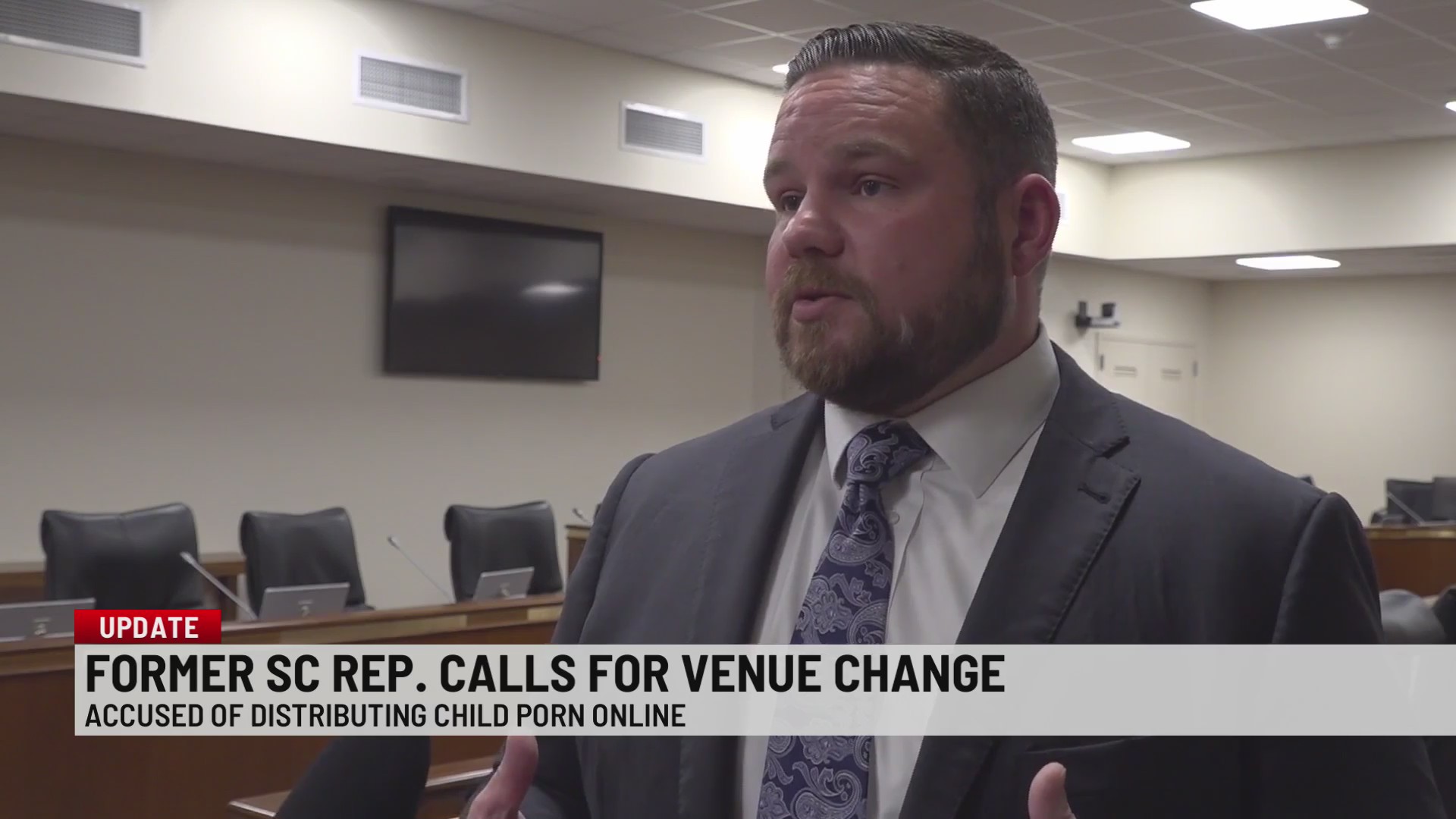 Lawmaker Rj May Former South Carolina lawmaker RJ May seeks venue change in federal ...