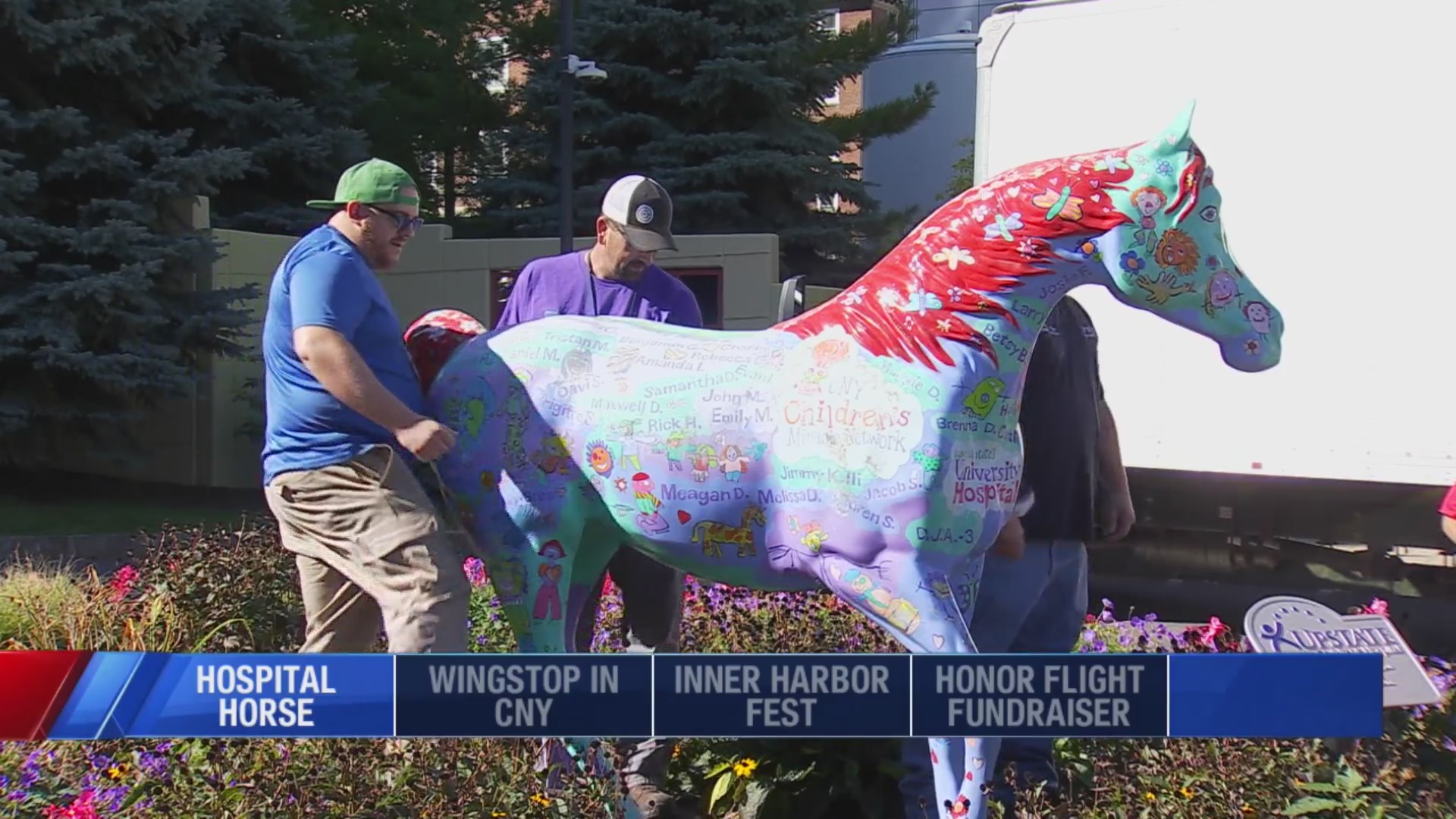 Horses Miracles Ride History of ‘Parade of Horses’ in Syracuse: “Miracle Champion” horse ...