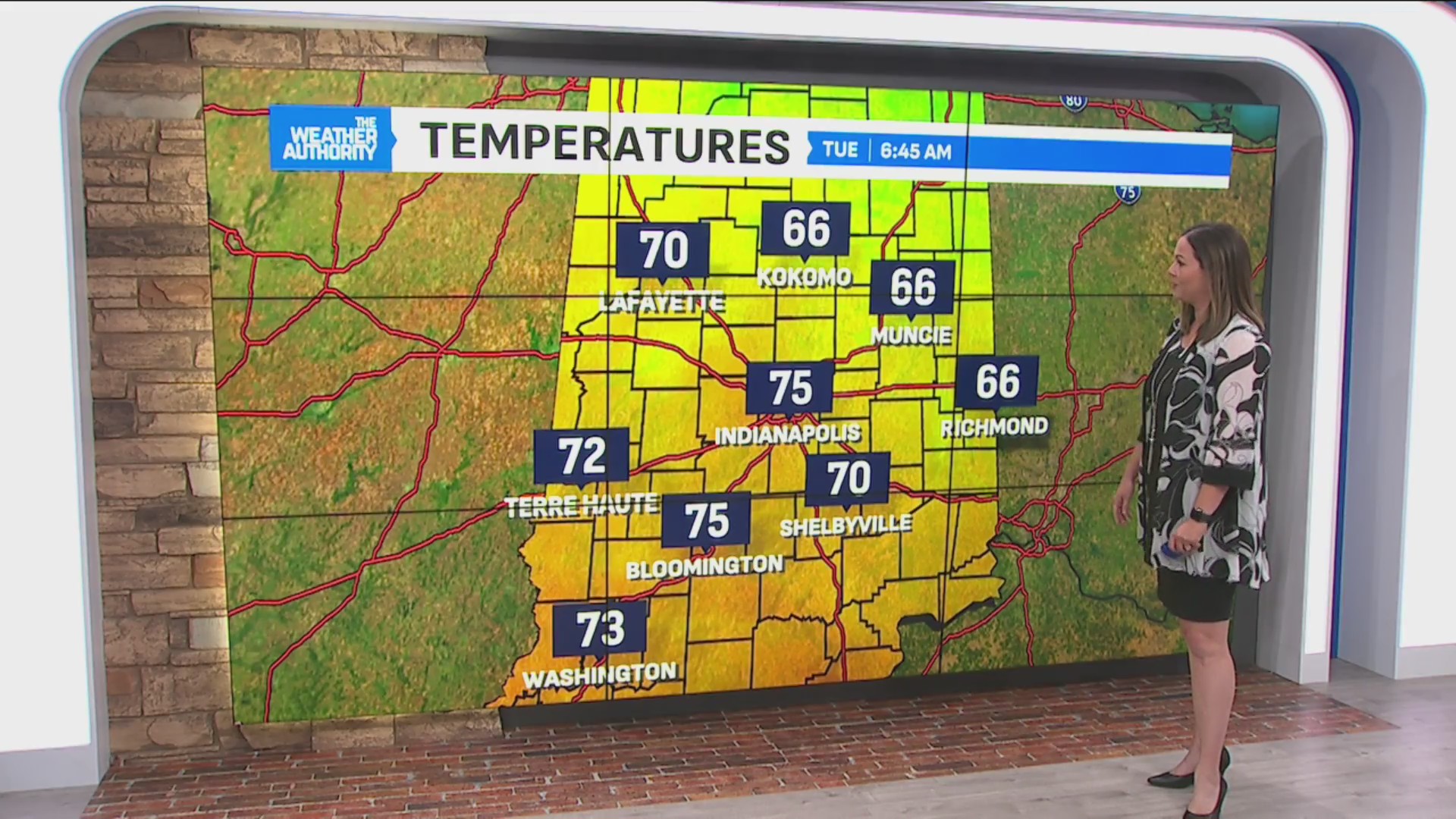 Warm and humid with scattered thunderstorms – Fox 59