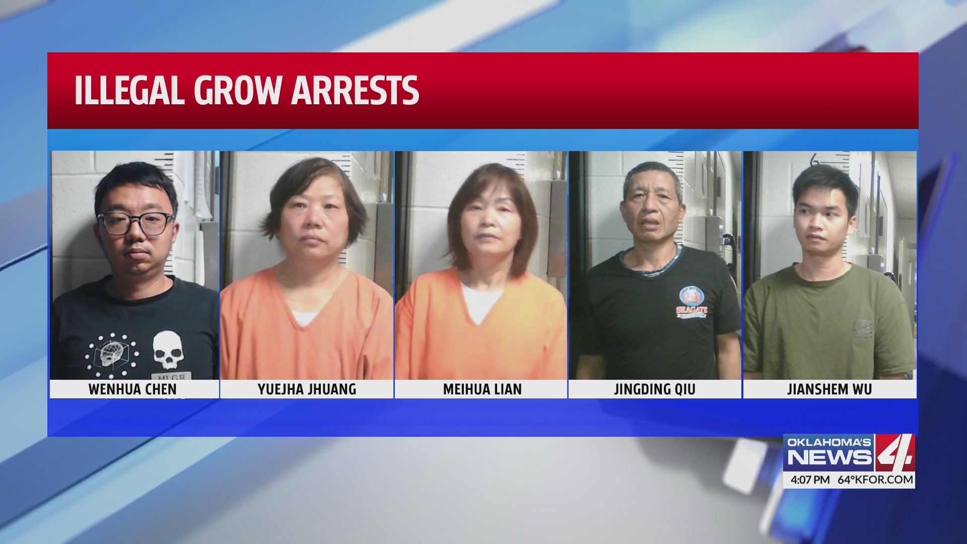 5 arrested in illegal marijuana grow bust – KFOR.com Oklahoma City