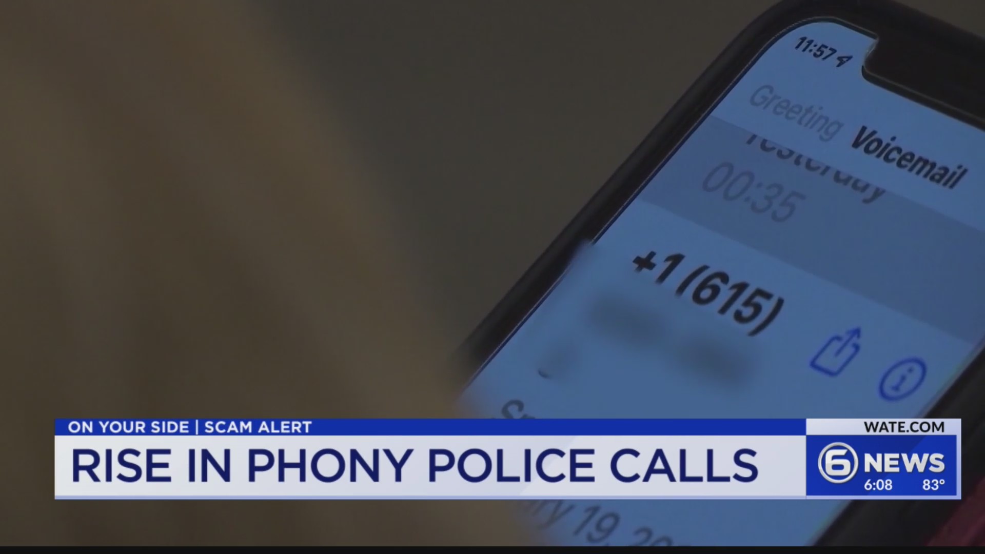 Police warn of phone scams – WATE 6 On Your Side
