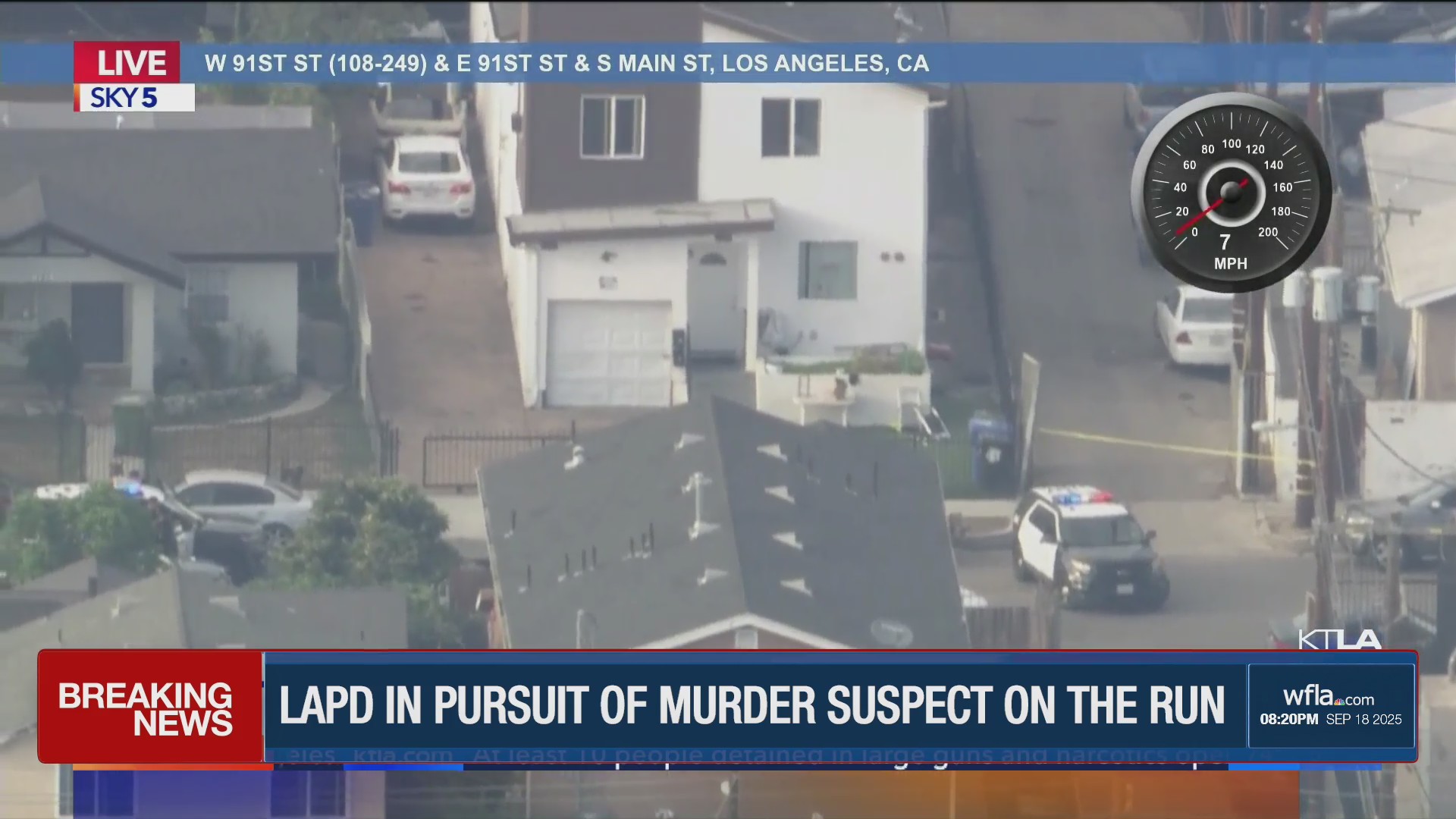 Los Angeles murder suspect surrenders to police – WFLA