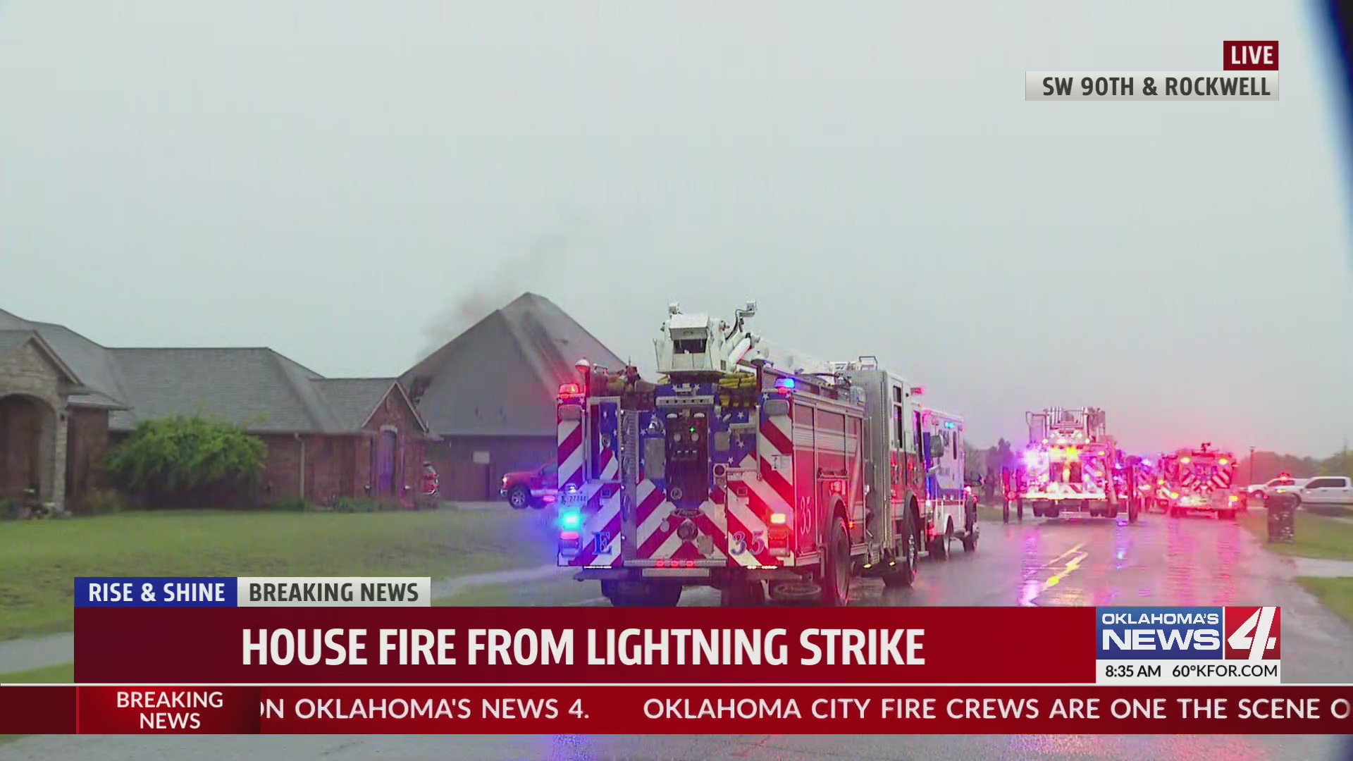 Fire crews respond to house fire in SW Oklahoma City – KFOR.com ...