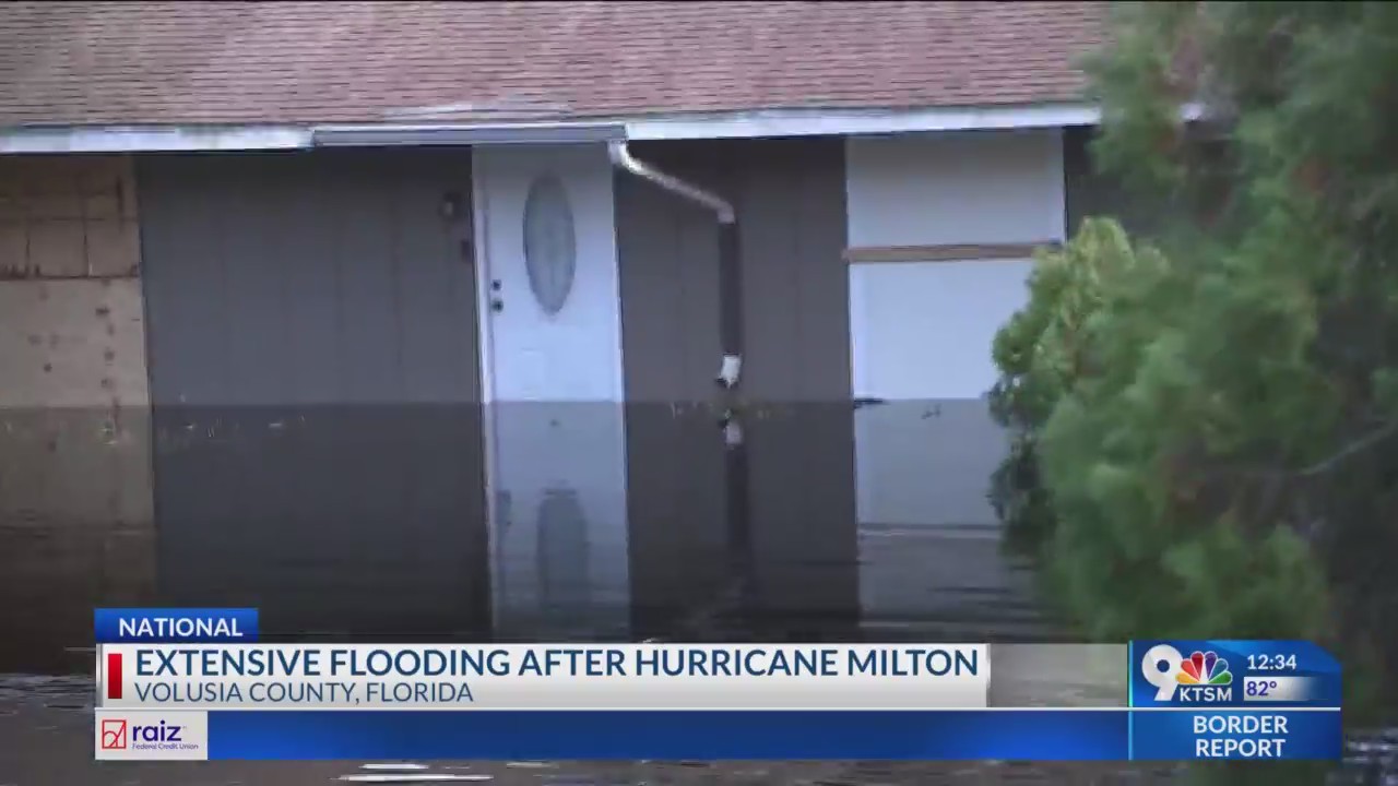 Extensive flooding after Hurricane Milton – KTSM 9 News