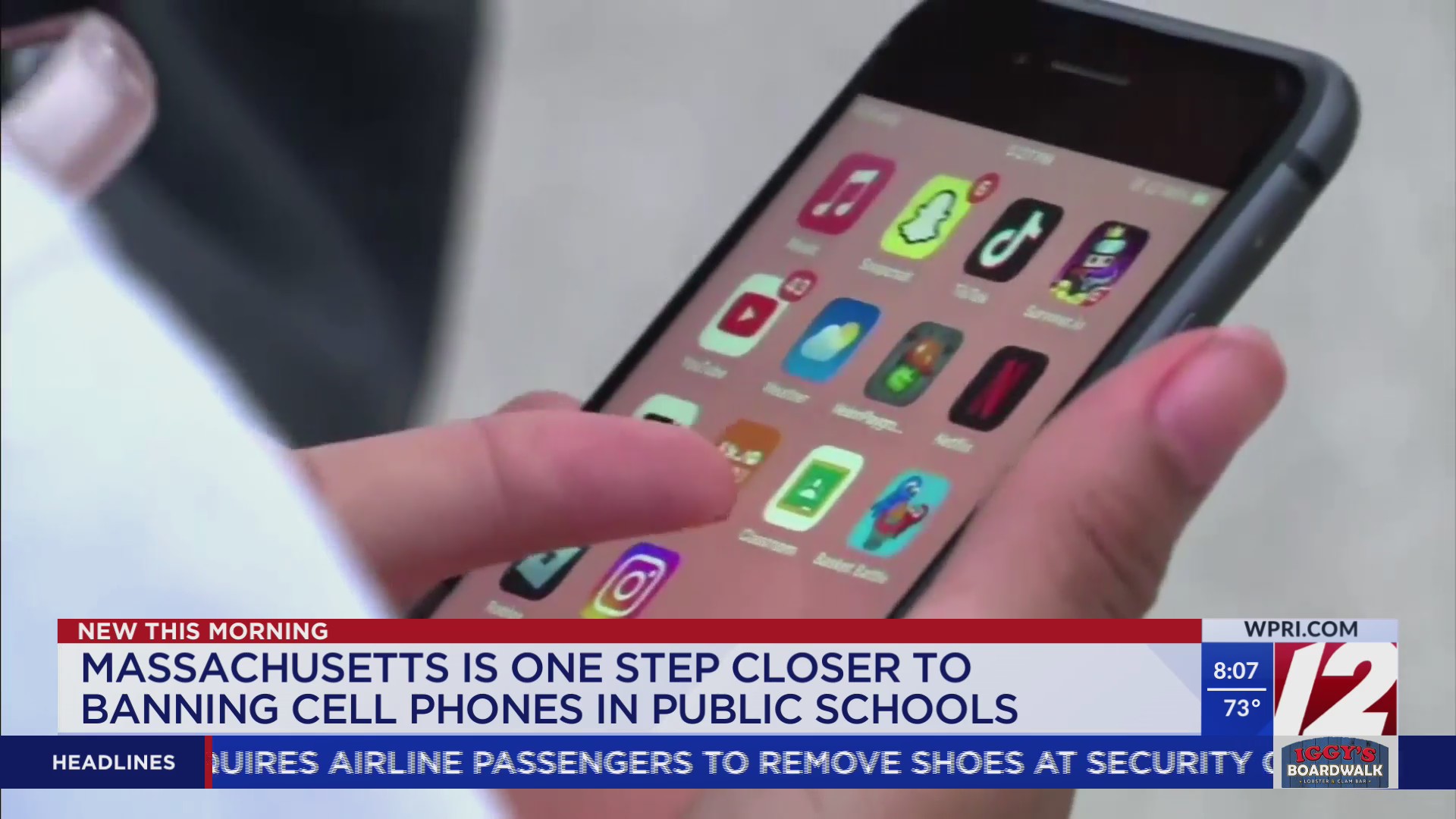 Massachusetts close to banning cell phones in schools – WPRI.com