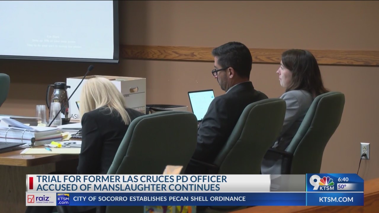 Trial for former Las Cruces PD officer continues – KTSM 9 News