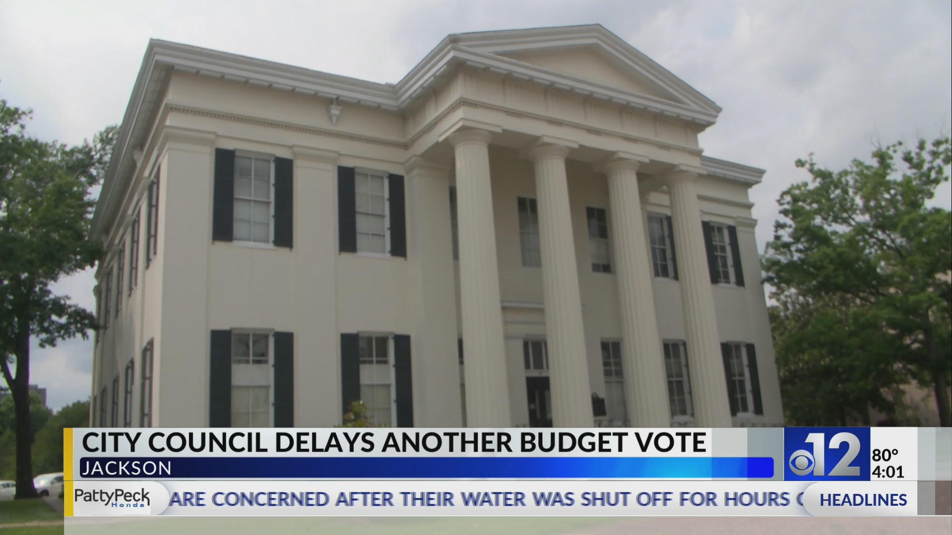 Jackson City Council delays another budget vote WJTV