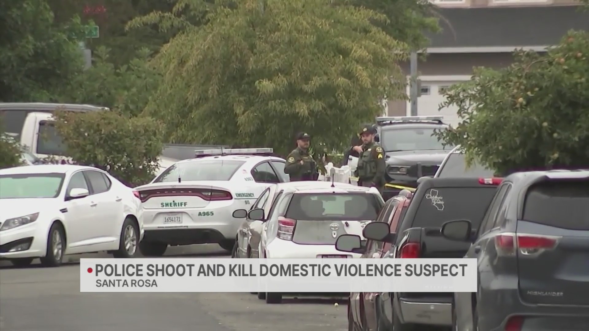 Domestic violence suspect charged at Santa Rosa officers before fatal ...