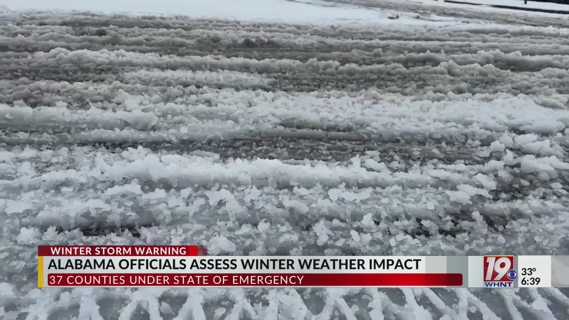 State Agencies Taking Precautions with Potential Black Ice on Alabama ...