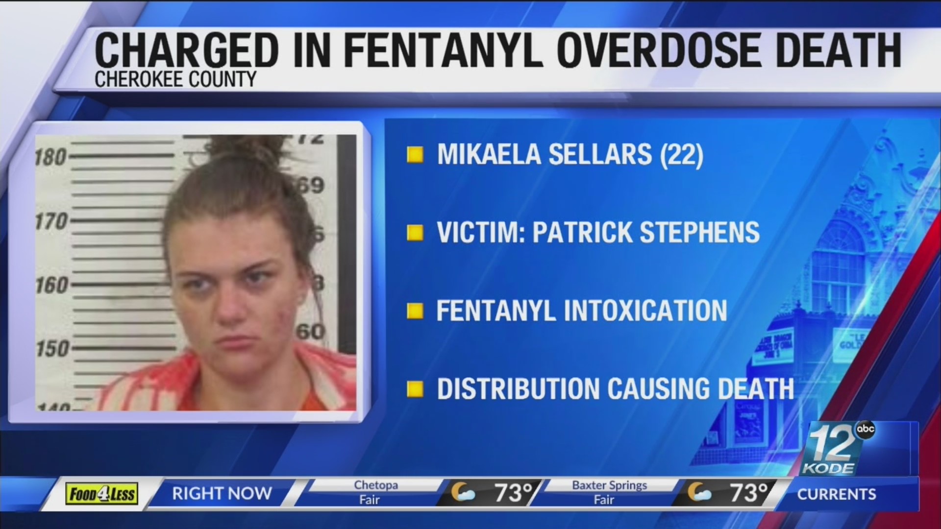 Northeast Oklahoma woman charged in fentanyl overdose death – KSNF/KODE ...