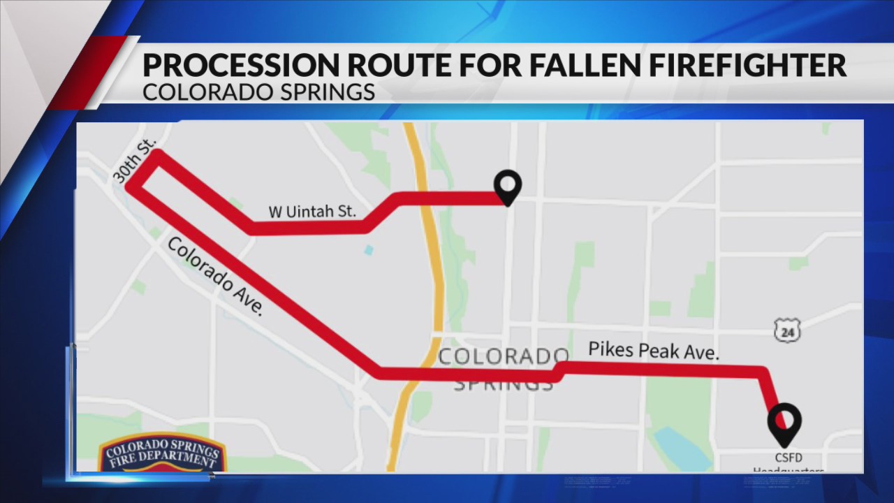 Community invited to line procession route for CSFD Captain who served ...