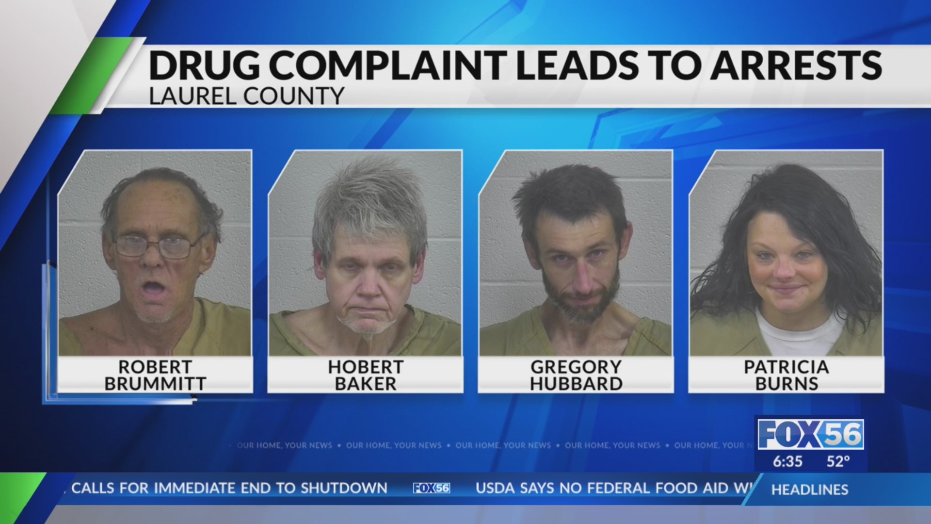 4 arrested in London drug bust – FOX 56 News