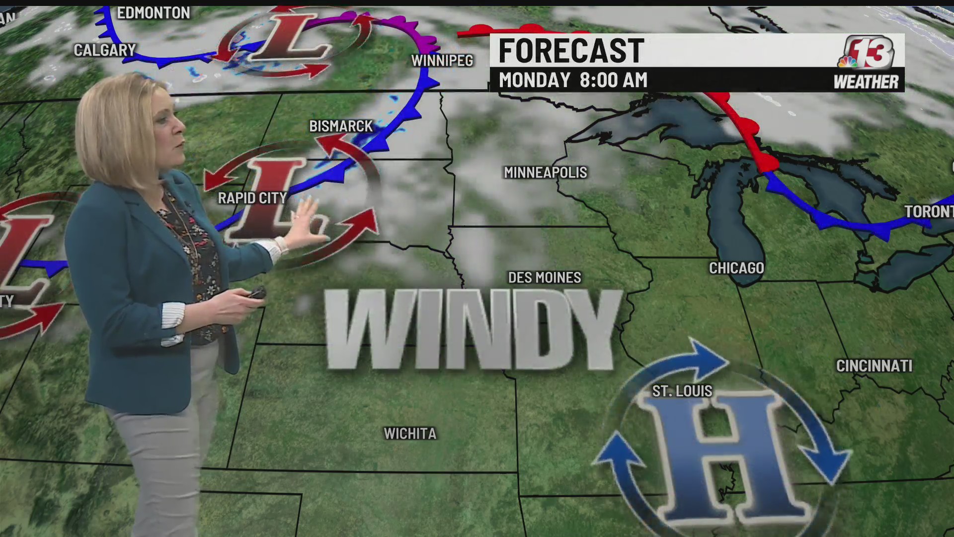 Early Monday Weather Forecast