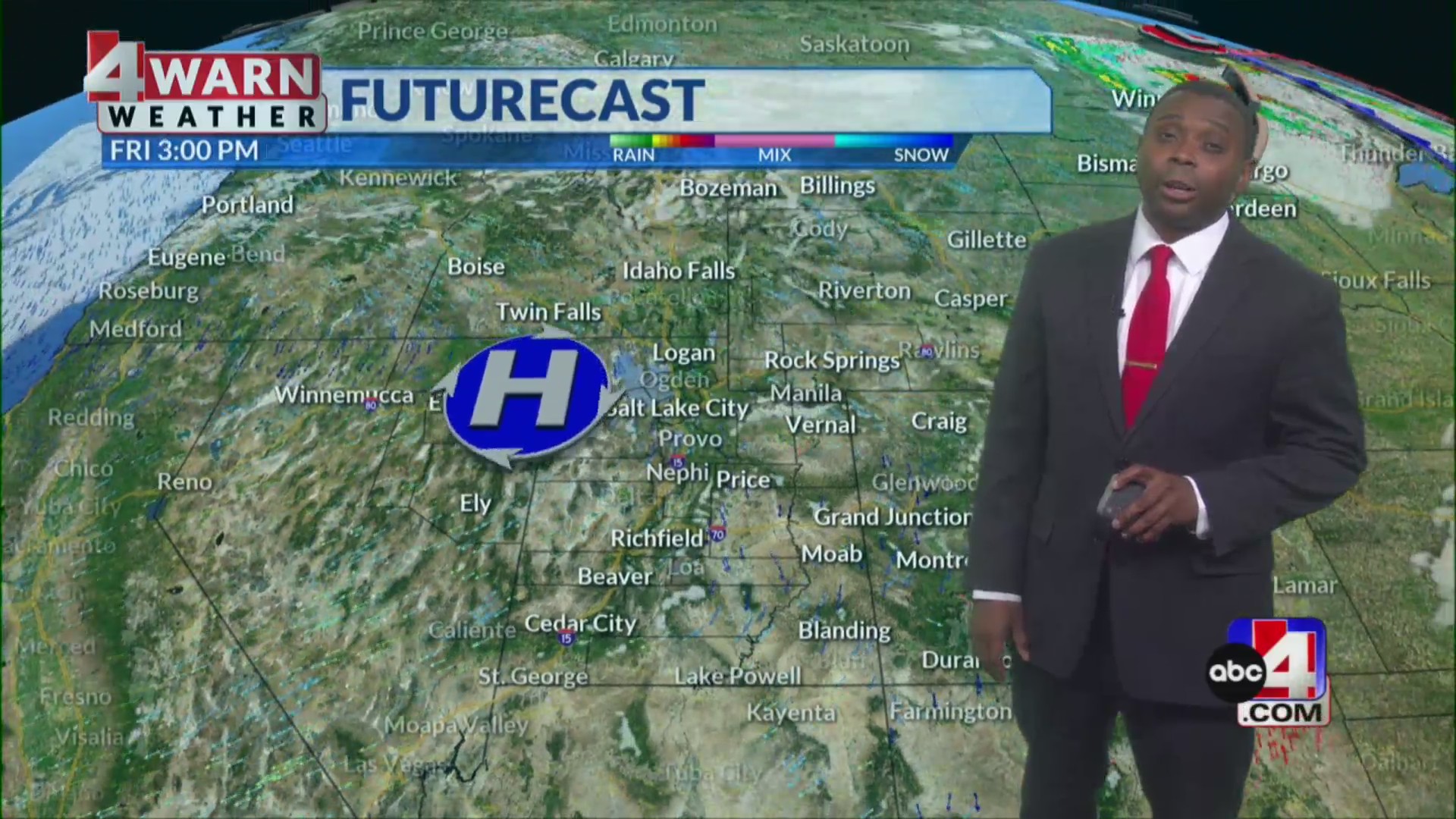Scattered showers and storms for valley areas Wednesday, with mountain ...