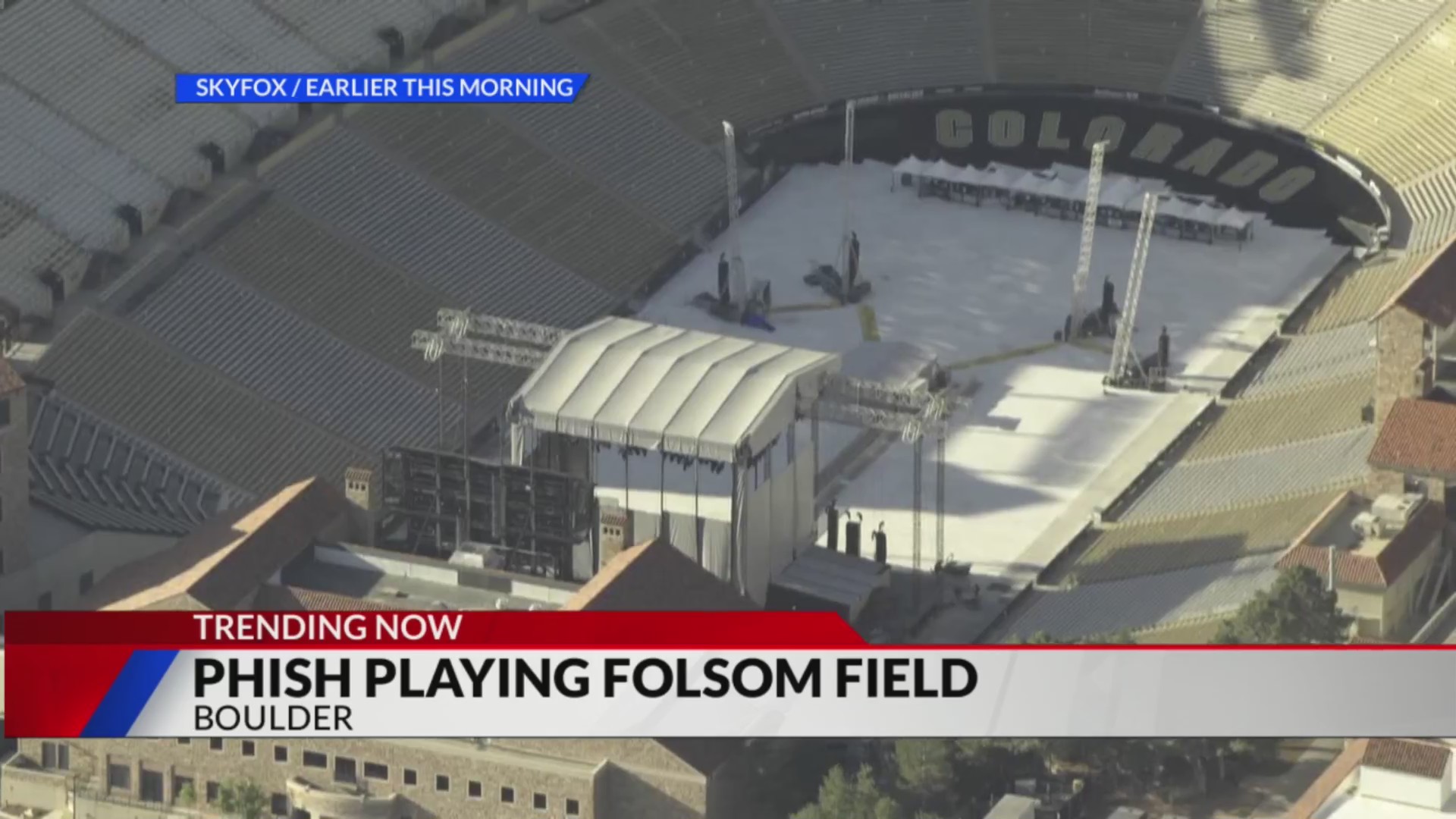 Phish takes over Folsom Field for three nights of live music – FOX31 Denver
