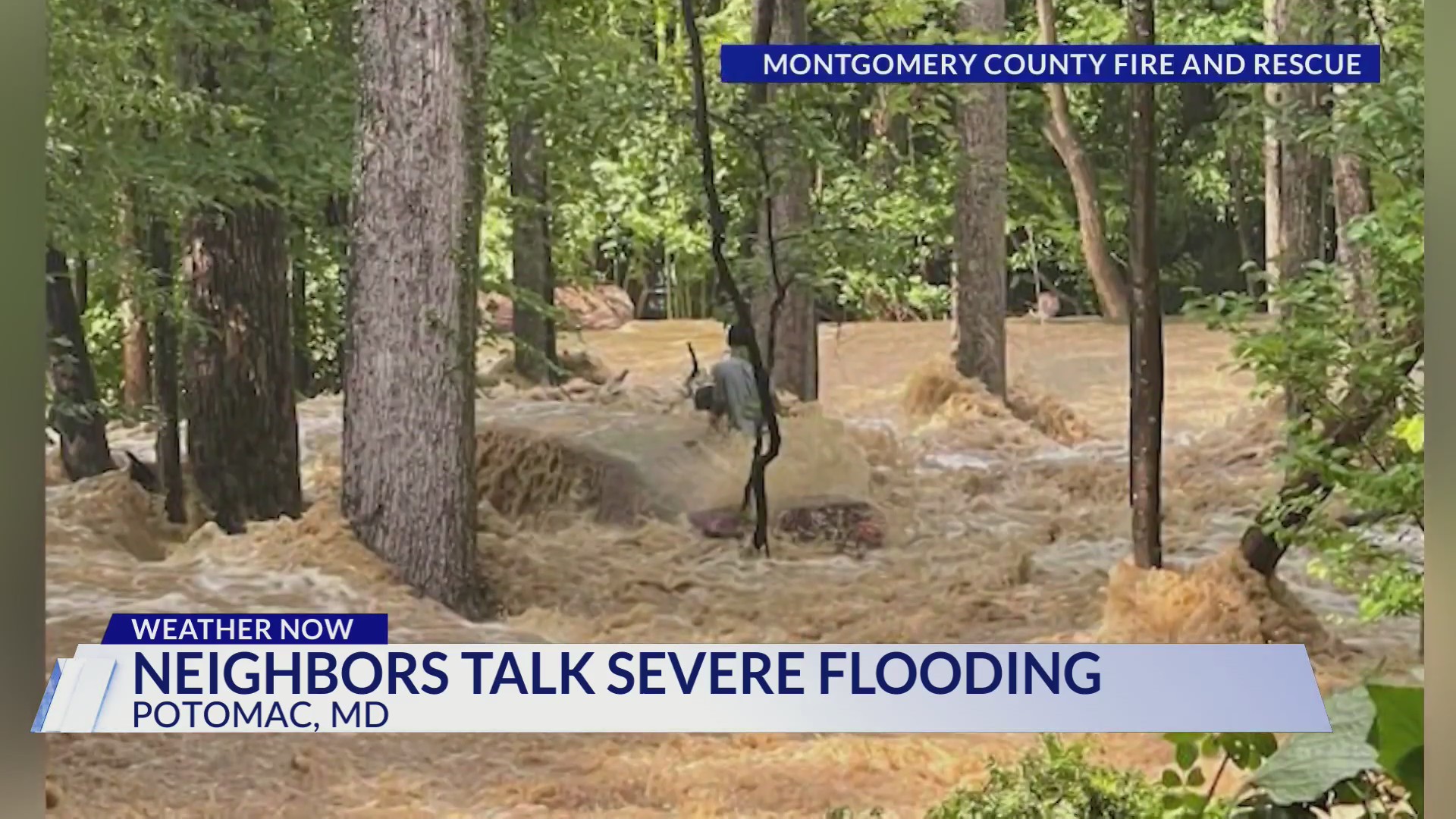 Severe flash floods in Potomac – DC News Now | DC, Virginia, Maryland ...