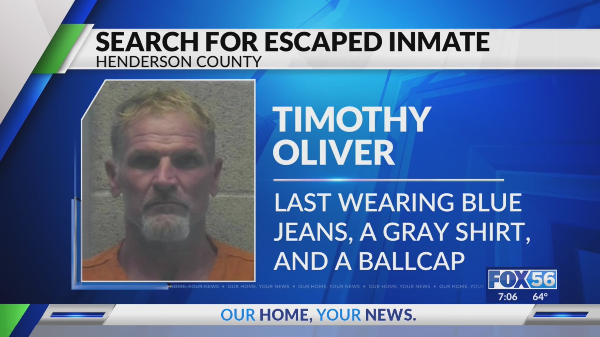 Kentucky State Police search for escaped Henderson County inmate – FOX ...