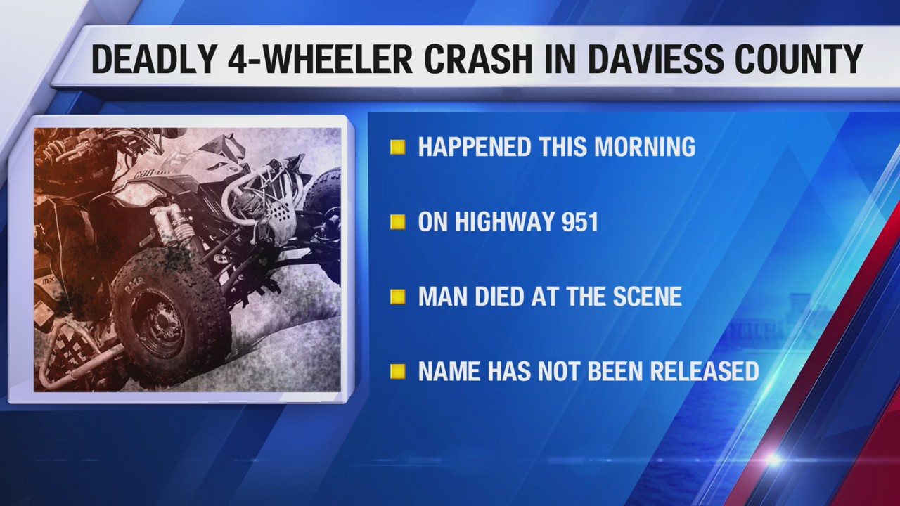 Man killed in ATV crash in Daviess County – Eyewitness News (WEHT/WTVW)
