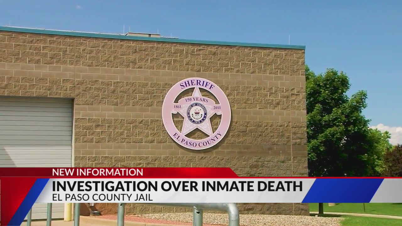 Sheriff’s office investigates inmate’s death at El Paso County Jail ...