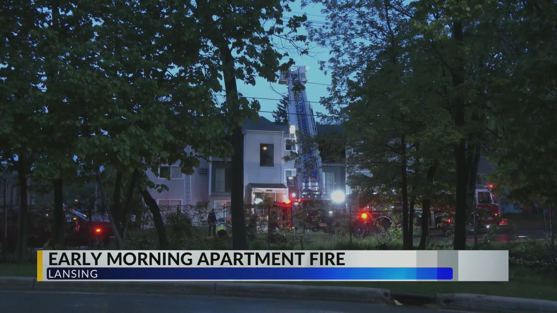 Early morning apartment fire in Lansing WLNS 6 News