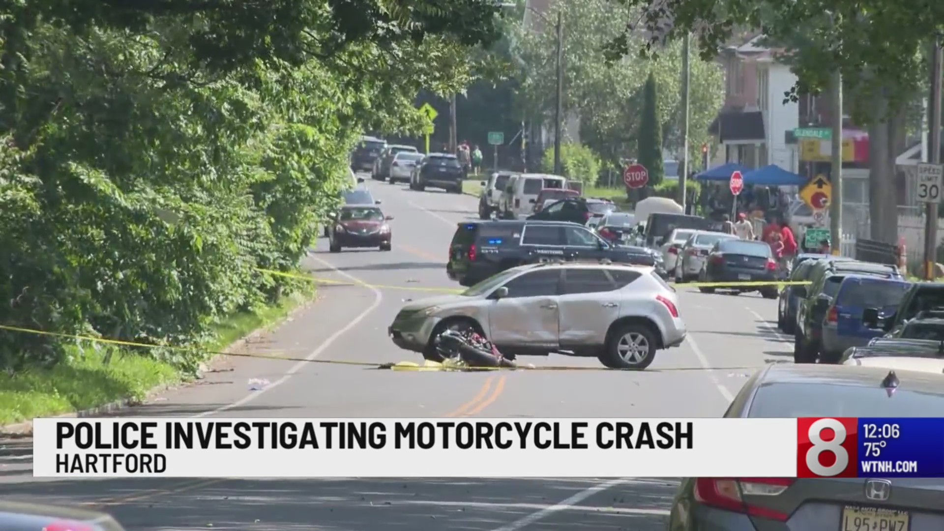 Man dies, woman injured after motorcycle crash in Hartford – WTNH.com